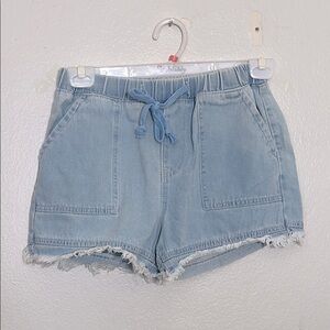 Light Blue Denim Women's Shorts